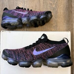 Nike Air VaporMax Flyknit 3 Laser  Womens Sneakers Fuschia/Black Size 11